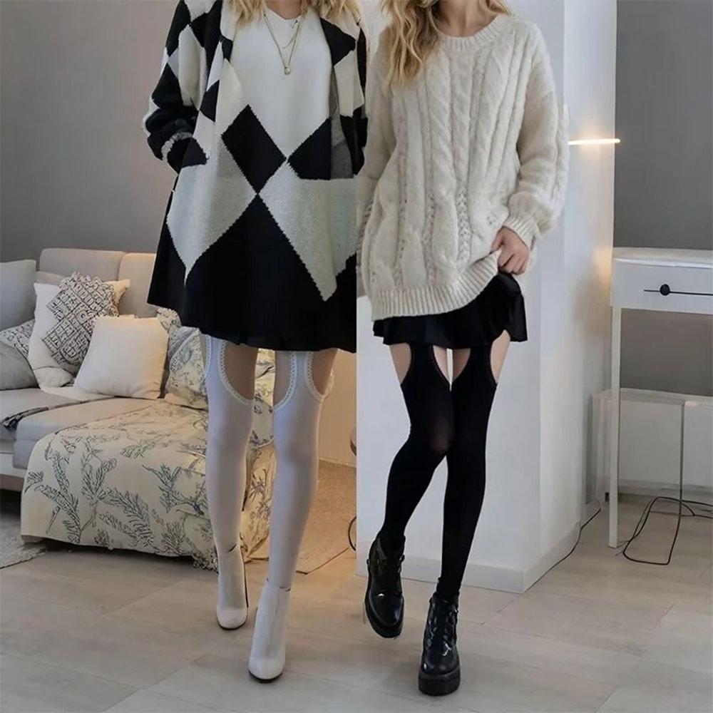 Sexy Suspender Stockings 5