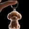 Cartoon Puppy Hair Keepsake Keychain 8
