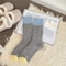 Color Blocking Velvet Dot Winter Socks 9