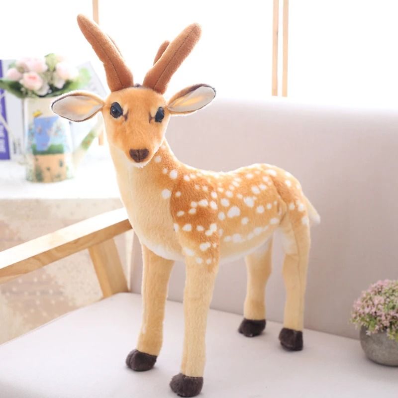 Simulation Sika Deer Plush Toy 2