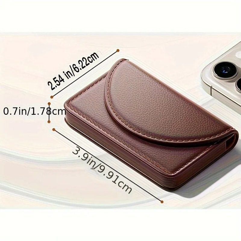 PU Leather Business Card Holder 4