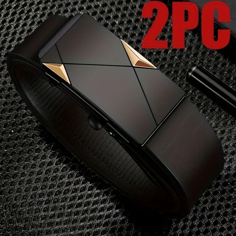 Mens Belt Duo Versatile Business Casual Essential Set 10