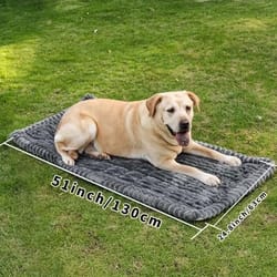 universal hard-bottom dog car protector – heavy-duty anti-slip & anti-bite travel mat