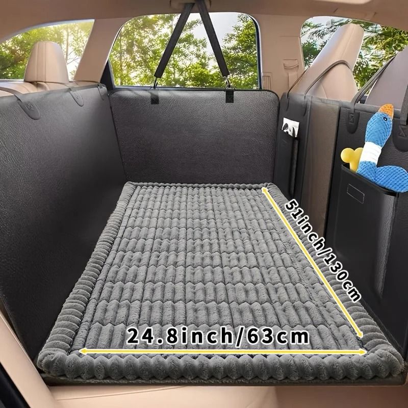 Universal HardBottom Dog Car Protector HeavyDuty AntiSlip AntiBite Travel Mat 9