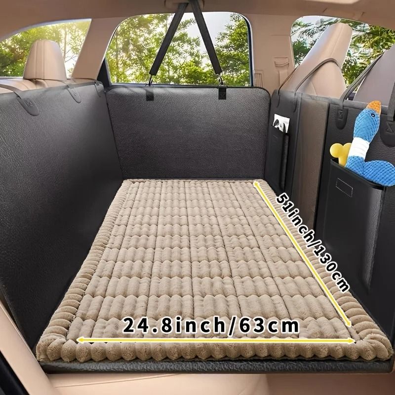Universal HardBottom Dog Car Protector HeavyDuty AntiSlip AntiBite Travel Mat 6