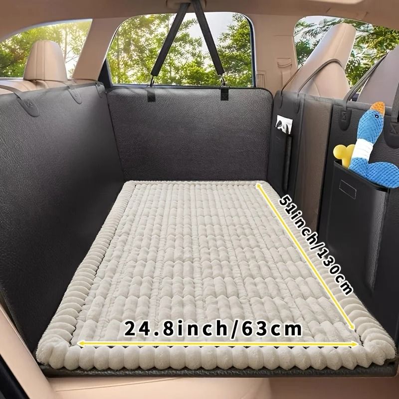 Universal HardBottom Dog Car Protector HeavyDuty AntiSlip AntiBite Travel Mat 7