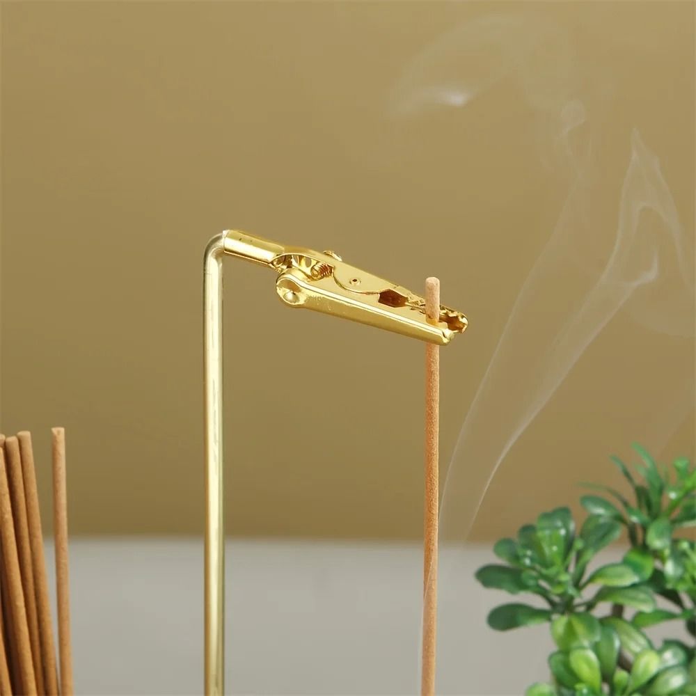 Elegant 2in1 Glass Incense Candle Sanctuary AntiFly Ash Modern Burner With Storage 5