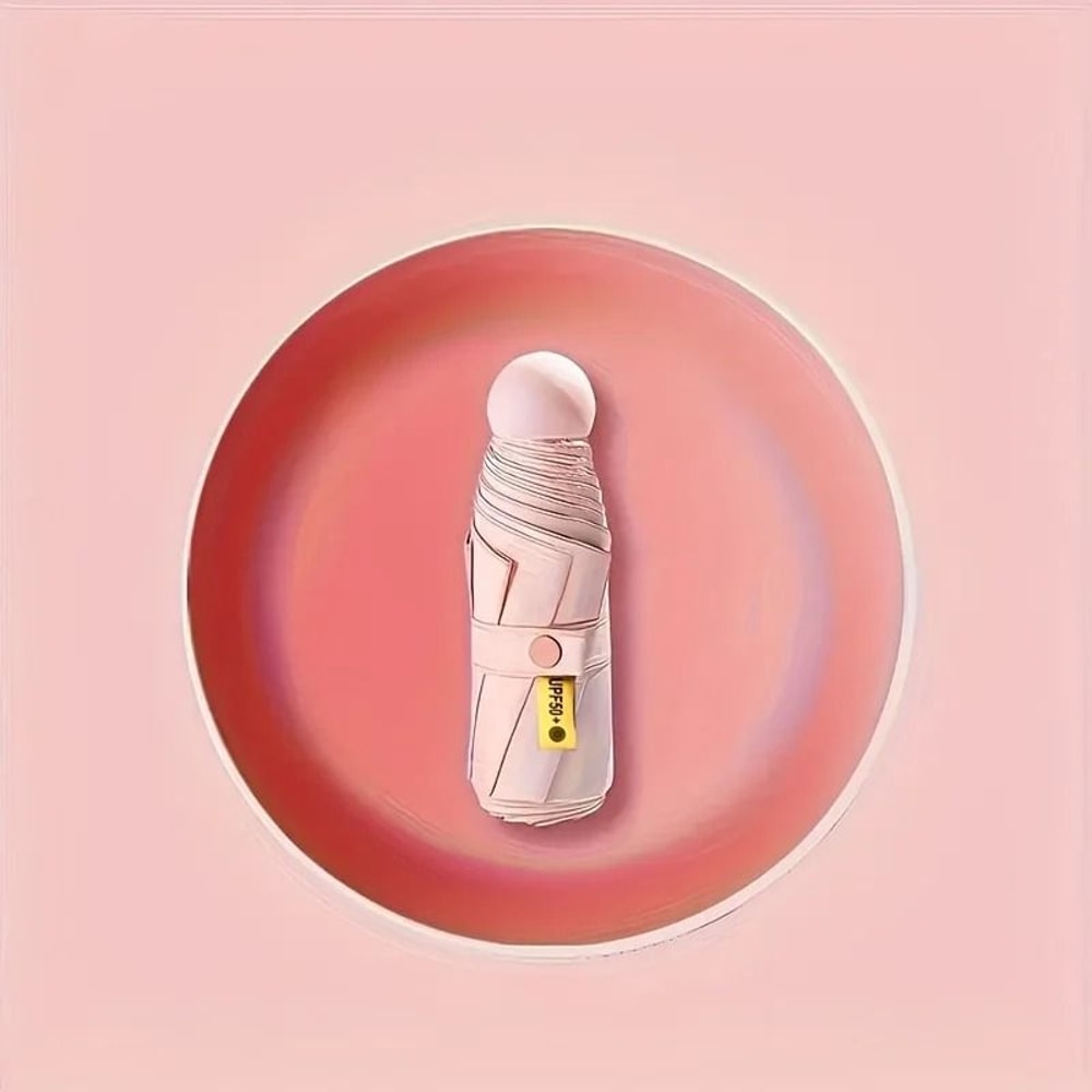 Compact Capsule Umbrella Ultimate UV Protection Portable Travel Essential 5