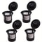 Universal Reusable KCups 4Pack EcoFriendly Coffee Filters For Keurig 5