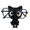 3D Printed Cat Glasses Holder Charming Desktop Organizer Unique Home Decor Accent 3