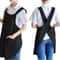 Vintage Apron With Pockets Comfortable NoTie Design 0