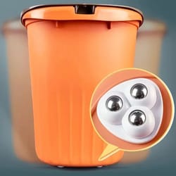 heavy-duty smooth-rolling wheels with stainless steel bearings