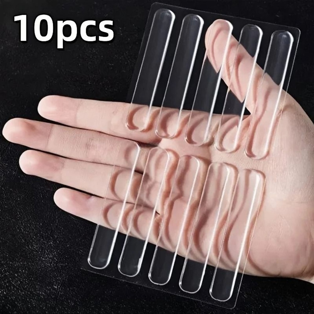 10pc Clear AntiCollision NoiseReducing Wall Protectors 0