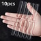10pc Clear AntiCollision NoiseReducing Wall Protectors 0