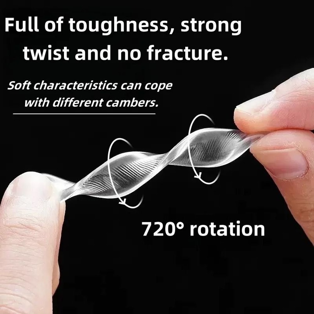 10pc Clear AntiCollision NoiseReducing Wall Protectors 1