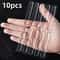 10pc Clear AntiCollision NoiseReducing Wall Protectors 6