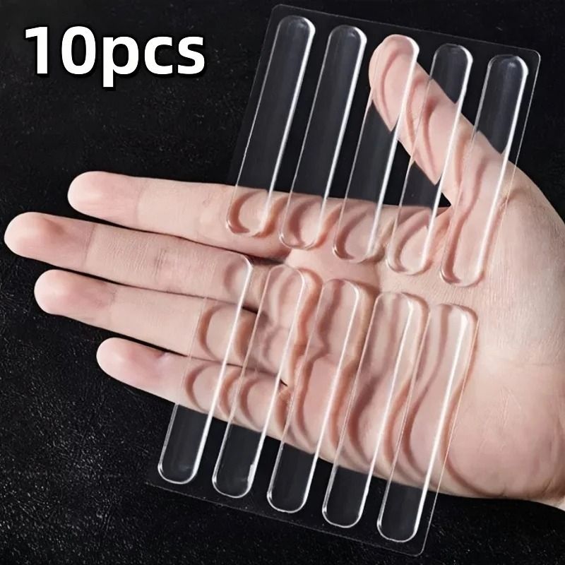10pc Clear AntiCollision NoiseReducing Wall Protectors 6