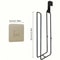 NoDrill Adhesive Toilet Paper Holder Towel Bar 2