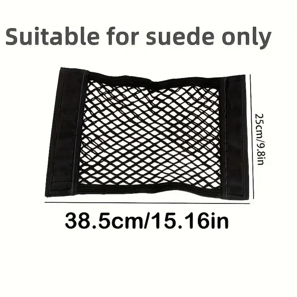 Elastic Mesh Storage Bag With Secure Hook Loop Stra 3