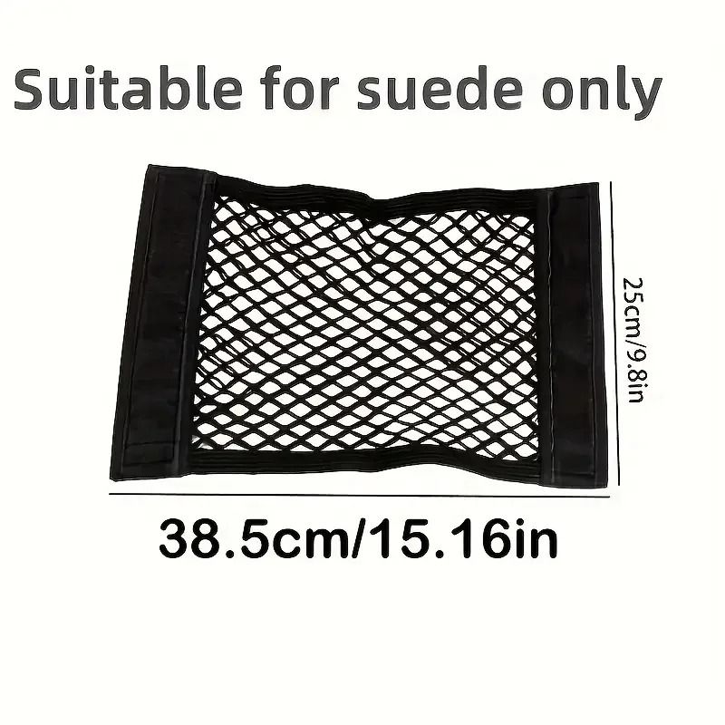 Elastic Mesh Storage Bag With Secure Hook Loop Stra 3
