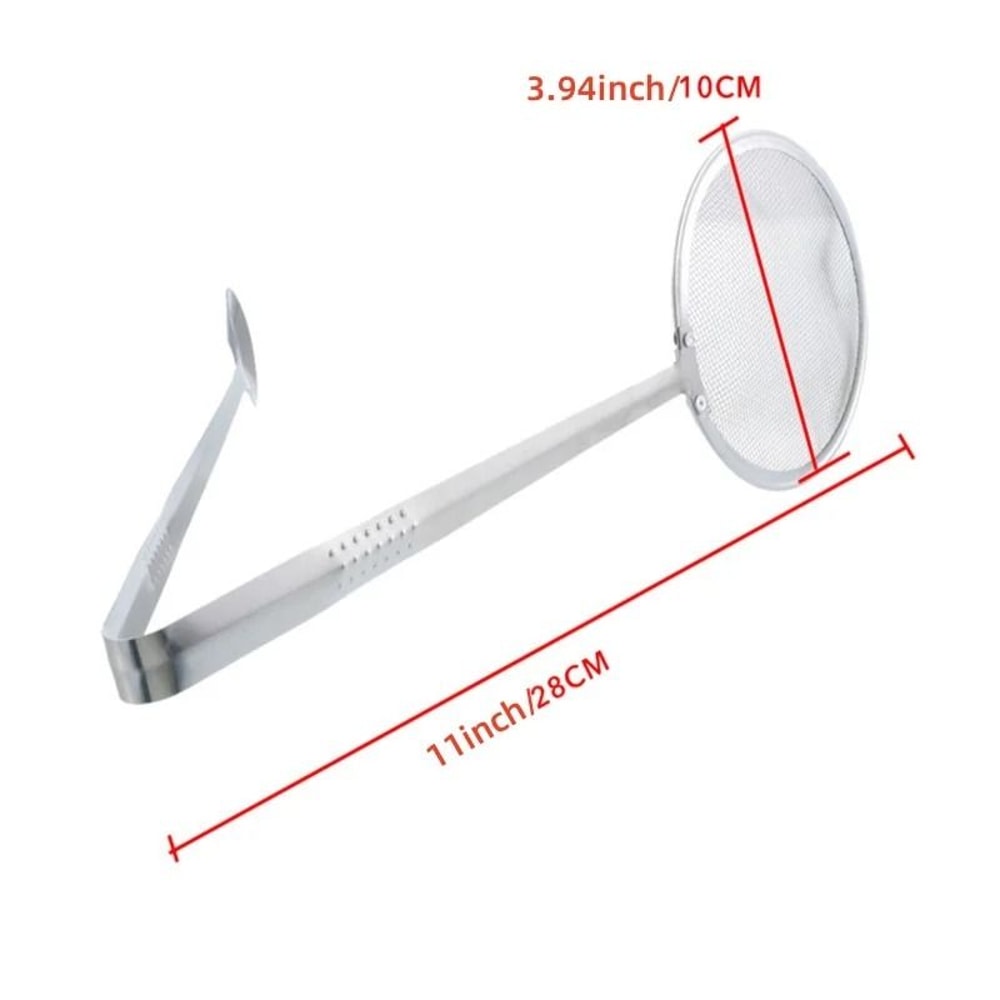 Stainless Steel Frying Colander For Healthy Cooking 2