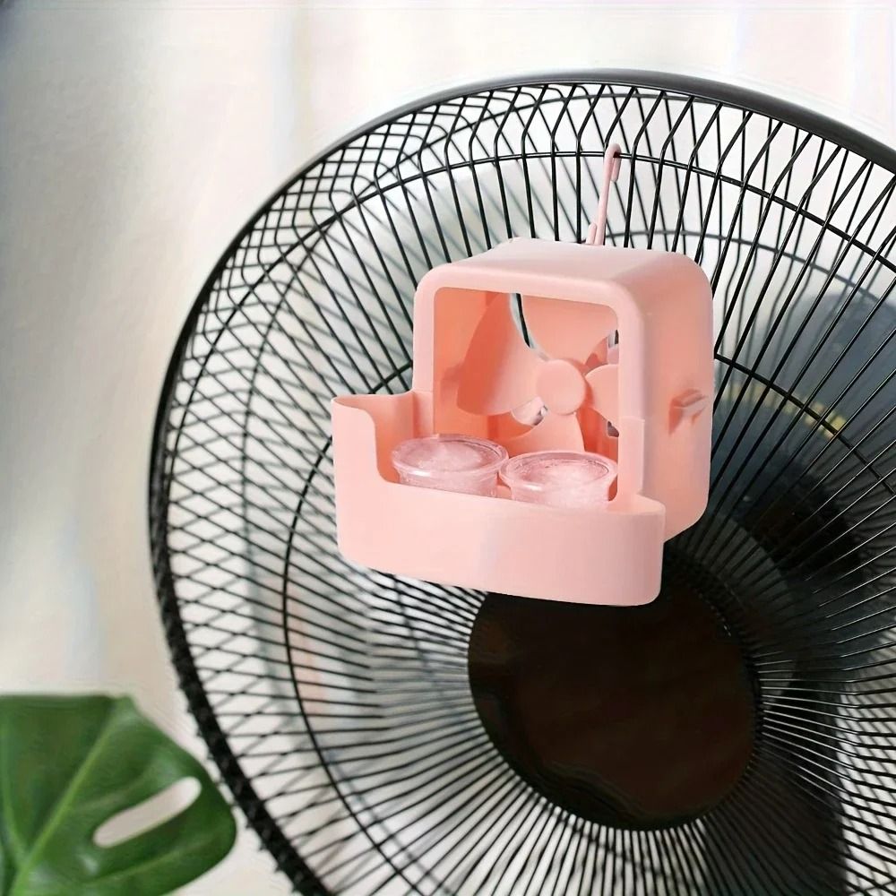 Fan Cooling Kit With Reusable Ice Containers For Fast Summer Relief 2