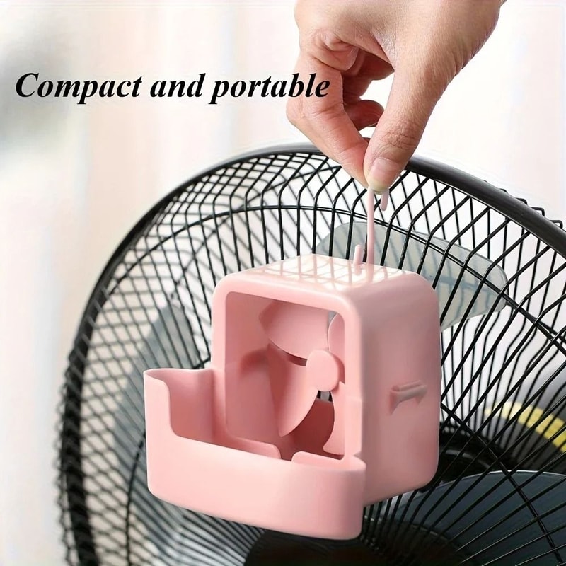 Fan Cooling Kit With Reusable Ice Containers For Fast Summer Relief 4