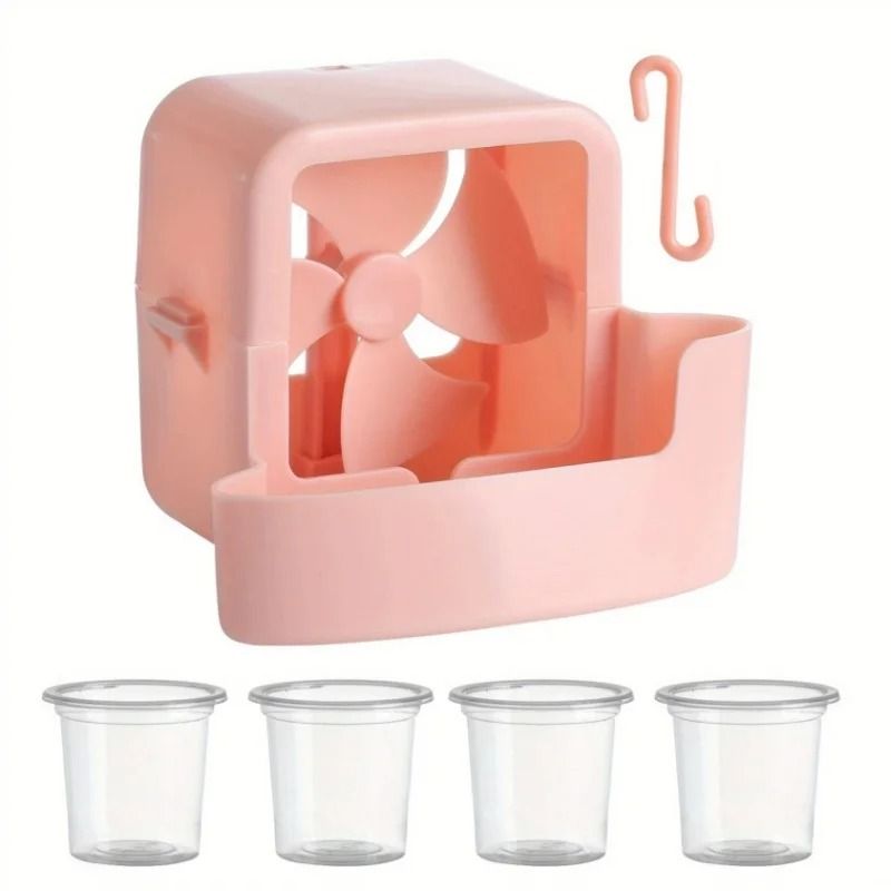 Fan Cooling Kit With Reusable Ice Containers For Fast Summer Relief 6