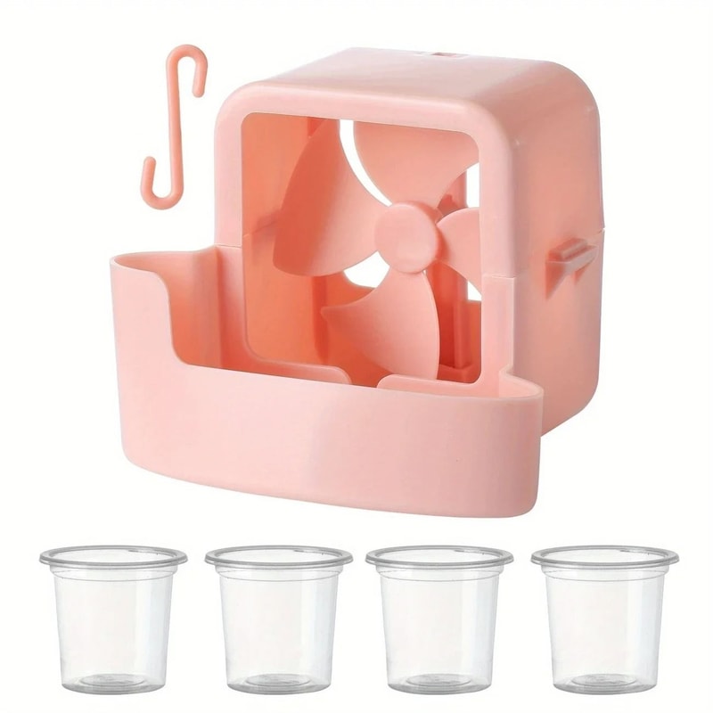 Fan Cooling Kit With Reusable Ice Containers For Fast Summer Relief 7