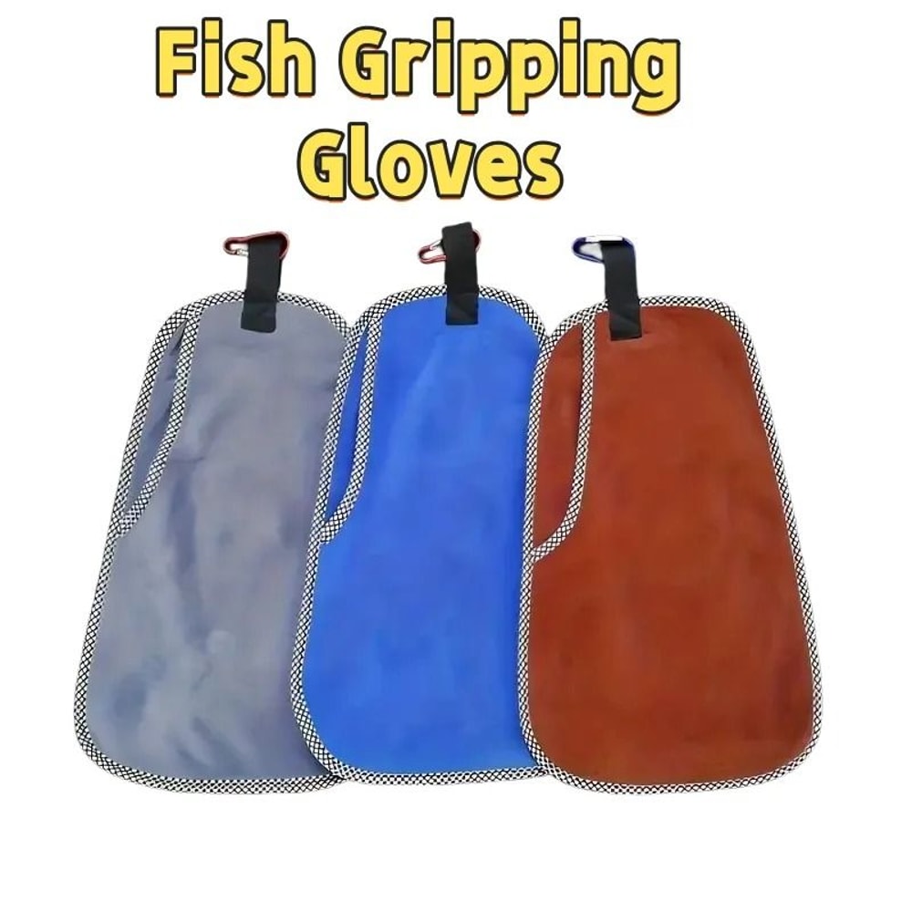 Fish Cleaning Towel With Double Layer Thick QuickDry Fabric Carabiner 6