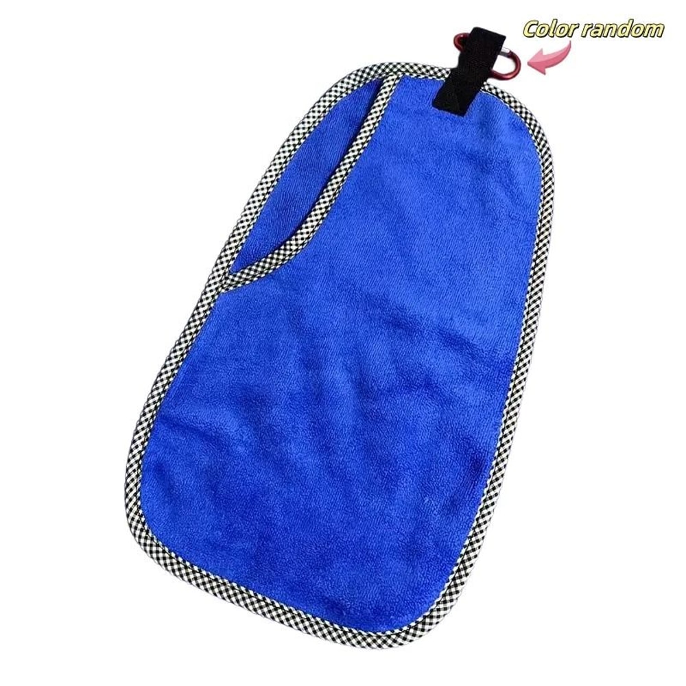 Fish Cleaning Towel With Double Layer Thick QuickDry Fabric Carabiner 7