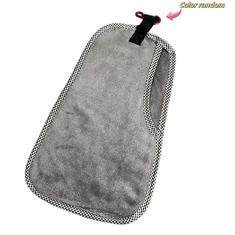 Fish Cleaning Towel With Double Layer Thick QuickDry Fabric Carabiner 9