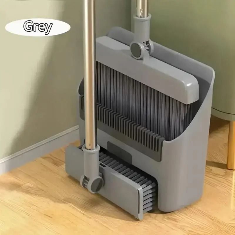 3in1 Folding Broom And Dustpan Set For MultiSurface Cleaning 7