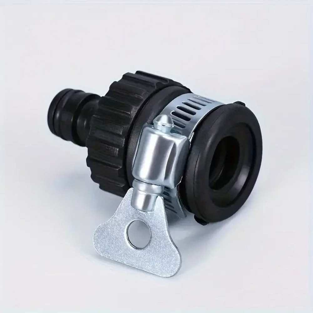 Universal HighPressure Hose Connector With Builtin Water Filter Fits EUUS Threads 3