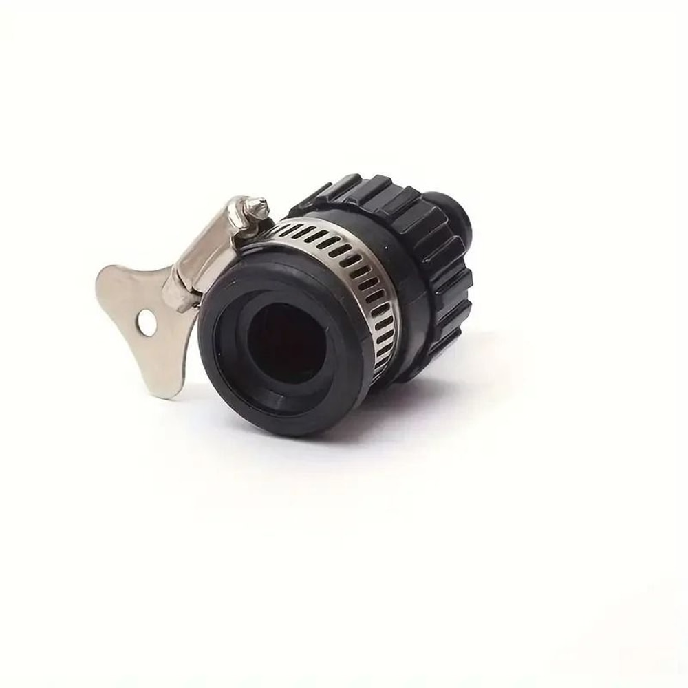 Universal HighPressure Hose Connector With Builtin Water Filter Fits EUUS Threads 4