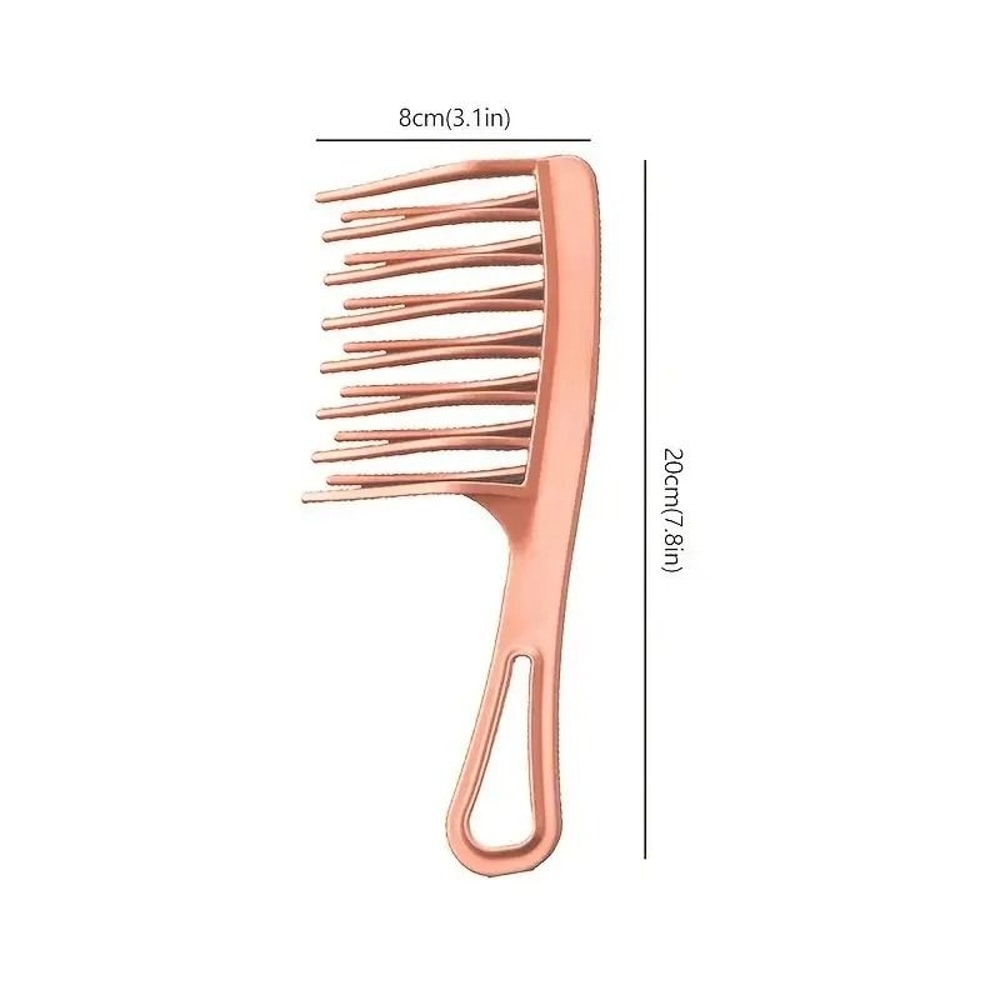 DoubleRow WideTooth Styling Comb For Curly And Long Hair 2