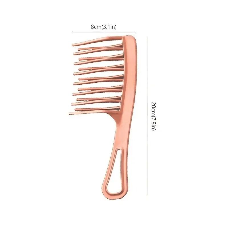 DoubleRow WideTooth Styling Comb For Curly And Long Hair 2