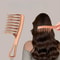 DoubleRow WideTooth Styling Comb For Curly And Long Hair 4