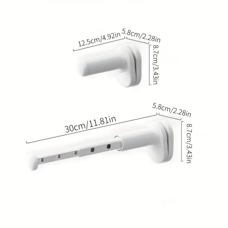 Thickened Portable Folding Hangers Extendable Travel Clothes Drying Rack 4