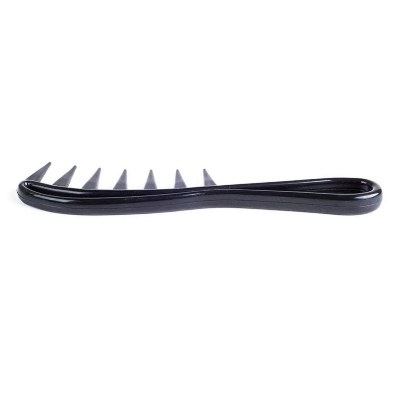 Hairdressing Comb For Men Black WideTooth Massage Comb For Styling 1