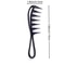 Hairdressing Comb For Men Black WideTooth Massage Comb For Styling 3