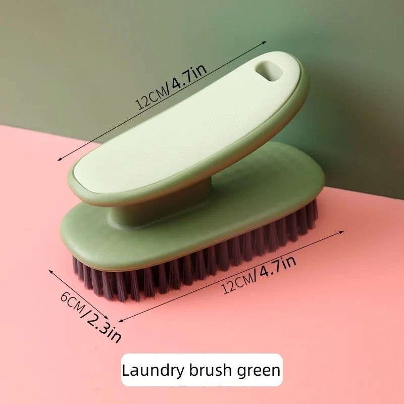 Multifunctional LongHandled Laundry Brush Soft Bristle Cleaning For Delicate Fabrics 4