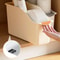 Curved Plastic Storage Bins Set Multipurpose Home Organization Boxes 4