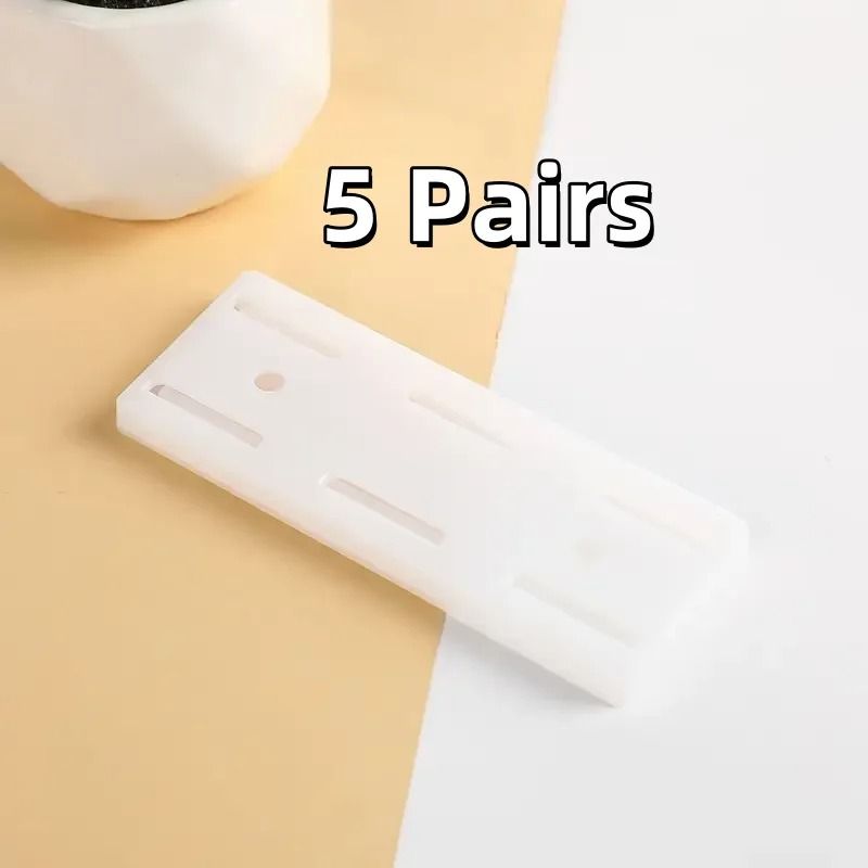 5 Pairs UltraStrong Adhesive Power Strip Holder NoDrill Wall Mount For Home Office 6