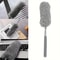 Extendable Microfiber Duster Pole Bendable Stainless Steel Brush For HighReach Cleaning 1