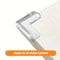 10pcs Transparent Silicone Corner Protector Set Safe Edge Guards For Furniture Home Safety 2