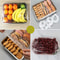 50pcs Reusable PE Elastic Food Covers Stretchable Plastic Lids For Freshness 3