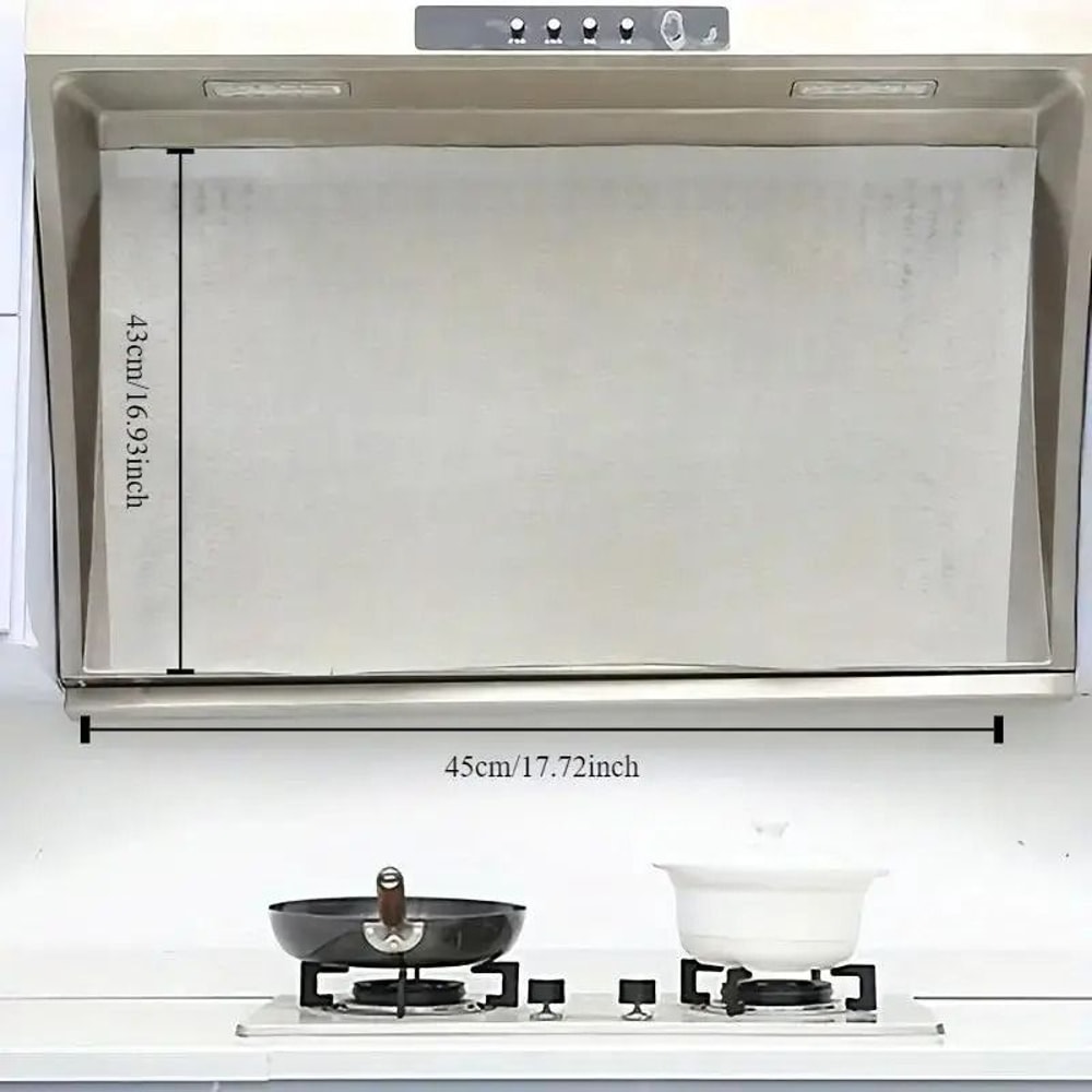 12Pack HeavyDuty Range Hood Filters OilAbsorbing Mesh Covers For Kitchen Ventilation 1