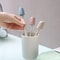 4pcs Portable Toothbrush Head Covers TravelFriendly Protective Cases 4