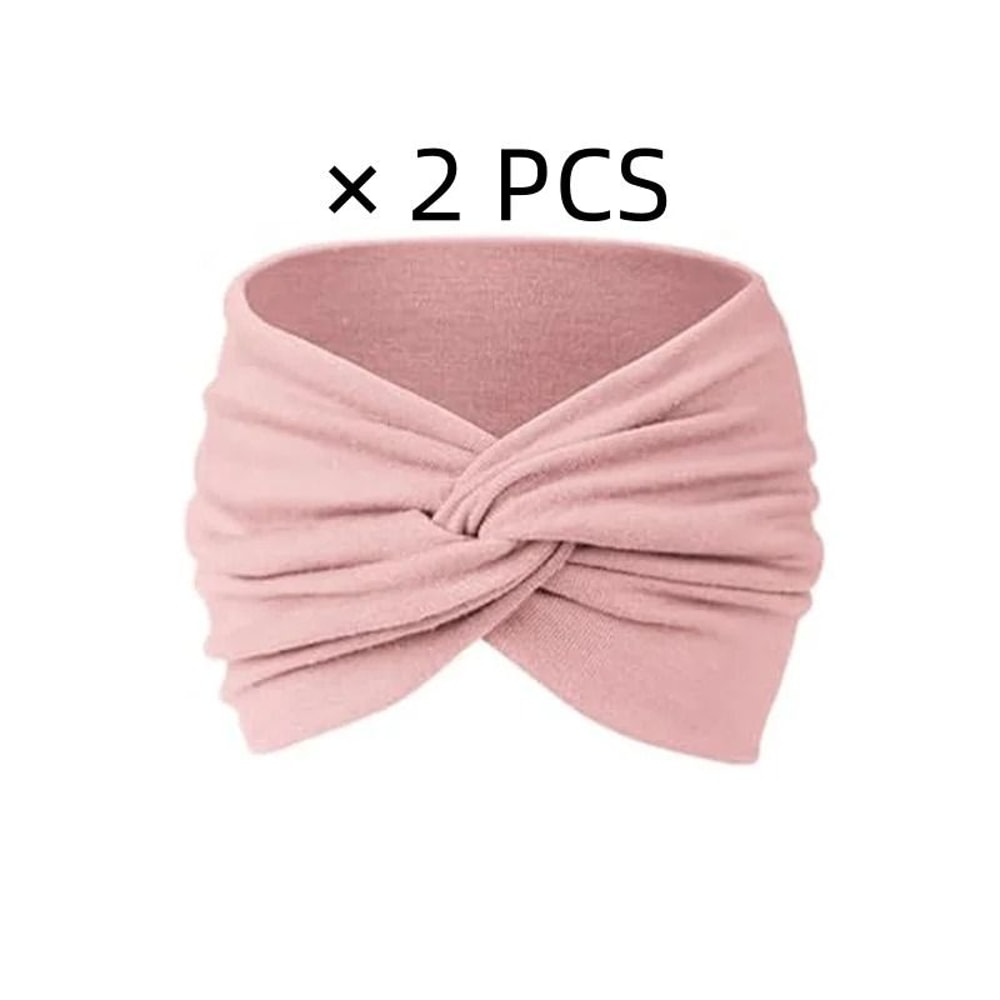 Sports Headband For Ladies Wide Yoga Elastic Hair Band Performance Headwear 9